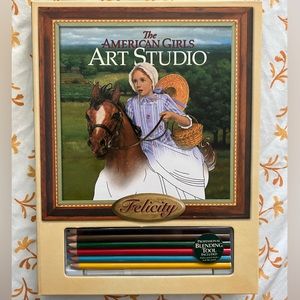 GUC American Girl Felicity Coloring Book Set